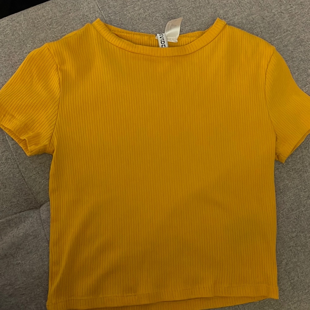 Yellow Crop Top!
